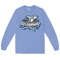 Colony Blue wilmington sharks Long Sleeve Tee - linhVisuals