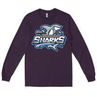 Plum wilmington sharks Long Sleeve Tee - linhVisuals
