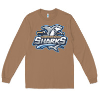 Toasted Coconut wilmington sharks Long Sleeve Tee - linhVisuals