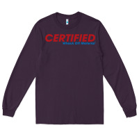 Plum whack  off Long Sleeve Tee - linhVisuals