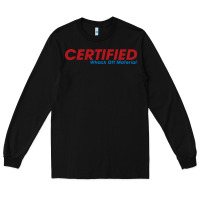 Black whack  off Long Sleeve Tee - linhVisuals