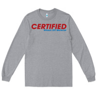 Heather Grey whack  off Long Sleeve Tee - linhVisuals