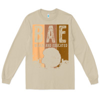 Mushroom black history month bae black and educated melanin women t shirt Long Sleeve Tee - linhVisuals