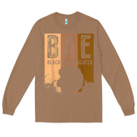 Toasted Coconut black history month bae black and educated melanin women t shirt Long Sleeve Tee - linhVisuals