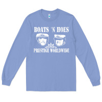 Colony Blue boats n hoes funny meme t shirt Long Sleeve Tee - linhVisuals