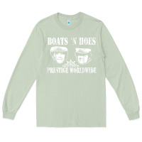 Matcha boats n hoes funny meme t shirt Long Sleeve Tee - linhVisuals