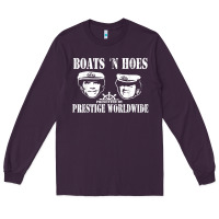 Plum boats n hoes funny meme t shirt Long Sleeve Tee - linhVisuals