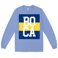 Colony Blue boca juniors la boca t shirt Long Sleeve Tee - linhVisuals