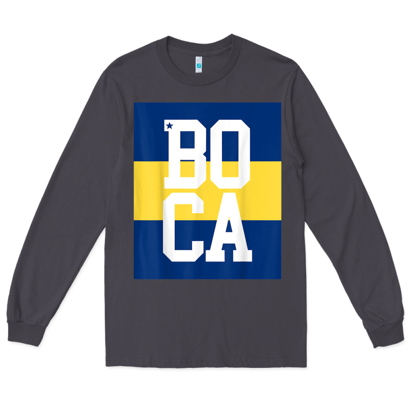 Boca Juniors La Boca T Shirt Long Sleeve Tee by linhVisuals | Teevron