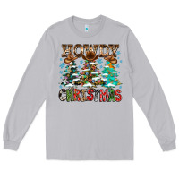 Moon Dust Howdy Christmas Long Sleeve Tee - CowhideDigitalArt