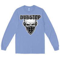 Colony Blue dubstep shirt   electronic music lover gift for men  women Long Sleeve Tee - linhVisuals
