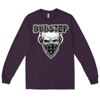 Plum dubstep shirt   electronic music lover gift for men  women Long Sleeve Tee - linhVisuals