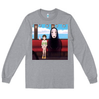Heather Grey spirited away (3) Long Sleeve Tee - linhVisuals
