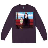 Plum spirited away (3) Long Sleeve Tee - linhVisuals