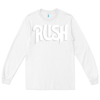 White Rush Classic Long Sleeve Tee - linhVisuals