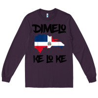 Plum dimelo ke lo ke dominican republic shirt for men woman kids t shirt Long Sleeve Tee - linhVisuals