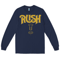 Navy Rush Key Long Sleeve Tee - linhVisuals