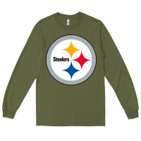 Army Green pittsburgh SPORT Long Sleeve Tee - linhVisuals