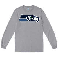 Heather Grey seattle sports Long Sleeve Tee - linhVisuals
