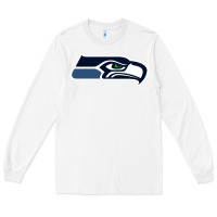 White seattle sports Long Sleeve Tee - linhVisuals