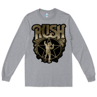Heather Grey Rush grey Long Sleeve Tee - linhVisuals