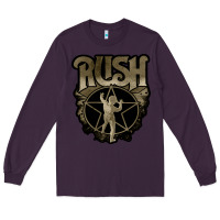 Plum Rush grey Long Sleeve Tee - linhVisuals