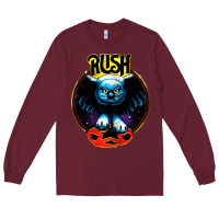 Burgundy rush transparent Long Sleeve Tee - linhVisuals