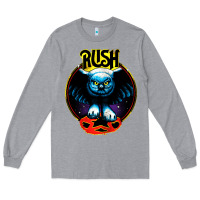 Heather Grey rush transparent Long Sleeve Tee - linhVisuals