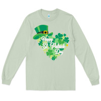 Matcha happy st patricks day funny irish Long Sleeve Tee - linhVisuals