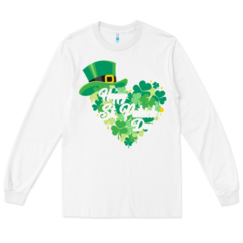 Happy St Patricks Day Funny Irish Long Sleeve Tee by linhVisuals | Teevron
