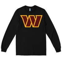 Black washington  sports Long Sleeve Tee - linhVisuals