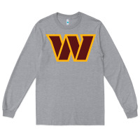 Heather Grey washington  sports Long Sleeve Tee - linhVisuals