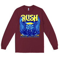 Burgundy Rush 1975 Long Sleeve Tee - linhVisuals