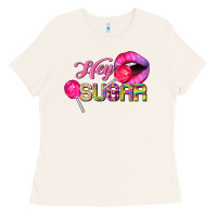 Bone hey sugar valentine's day Ladies Tee - FaDigitalArtStudio