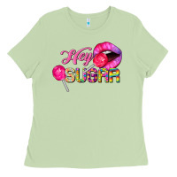 Matcha hey sugar valentine's day Ladies Tee - FaDigitalArtStudio