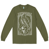Army Green edgar allen poe the raven nevermore t shirt Long Sleeve Tee - linhVisuals