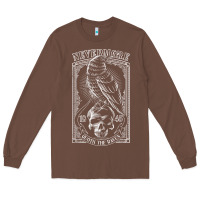 Chestnut edgar allen poe the raven nevermore t shirt Long Sleeve Tee - linhVisuals