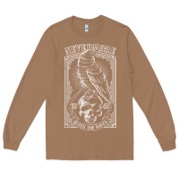 Toasted Coconut edgar allen poe the raven nevermore t shirt Long Sleeve Tee - linhVisuals