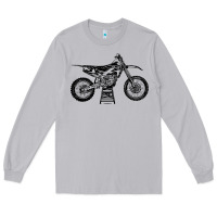 Moon Dust YZ450F Eli Tomac Motorcycles Long Sleeve Tee - linhVisuals