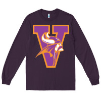 Plum missouri valley college vikings vectorized Long Sleeve Tee - linhVisuals