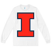 White illinois fighting illini Long Sleeve Tee - linhVisuals