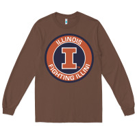 Chestnut illinois fighting illini Long Sleeve Tee - linhVisuals