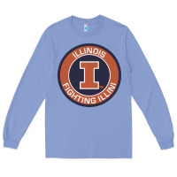 Colony Blue illinois fighting illini Long Sleeve Tee - linhVisuals