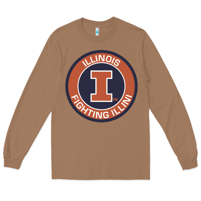 Illinois Fighting Illini Long Sleeve Tee by linhVisuals | Teevron