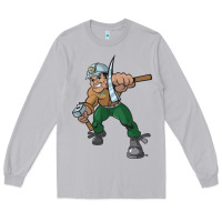 Moon Dust montana technological university orediggers vectorized Long Sleeve Tee - linhVisuals