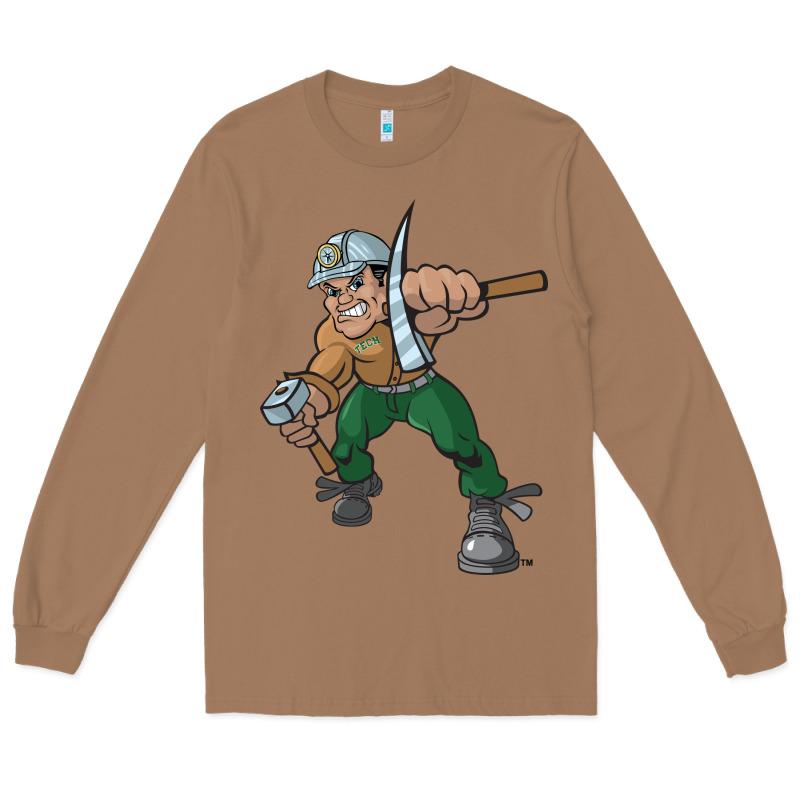 Montana Technological University Orediggers Vectorized Long Sleeve Tee by linhVisuals | Teevron