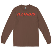 Chestnut illinois fighting illini Long Sleeve Tee - linhVisuals