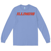 Colony Blue illinois fighting illini Long Sleeve Tee - linhVisuals