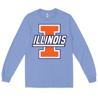 Colony Blue illinois fighting illini Long Sleeve Tee - linhVisuals