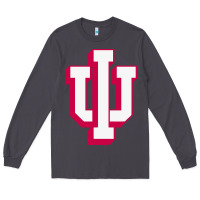 Smoke indiana hoosiers Long Sleeve Tee - linhVisuals